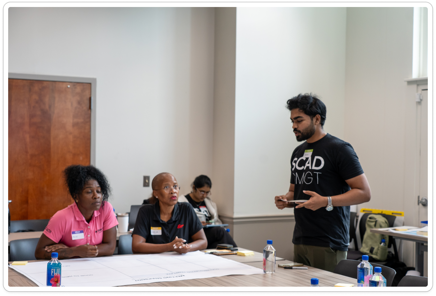 Arjun facilitating community co-creation