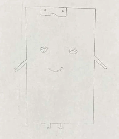 An object given human features