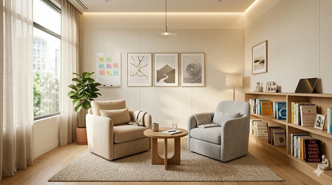 Safe Room concept illustration